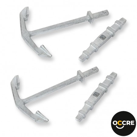 ANCLA ANTIGUA 30mm OCCRE (2 unidades)