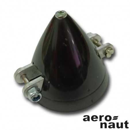 CONO 42mm NEGRO CON MULETA Y ADAPTADOR EJE 4mm