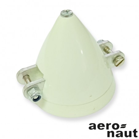CONO 42mm BLANCO CON MULETA Y ADAPTADOR EJE 3.17mm