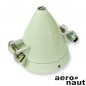 CONO 36mm BLANCO CON MULETA Y ADAPTADOR EJE 4mm