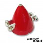 CONO 36mm ROJO CON MULETA Y ADAPTADOR EJE 5mm CONO 36mm ROJO CON MULETA Y ADAPTADOR EJE 5mm