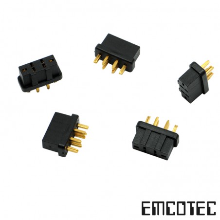 CONECTOR TIPO MULTIPLEX MACHO (5 UNIDADES) Emcotec
