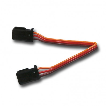 PROLONGADOR MACHO MACHO CABLE 10cm CONECTOR FUTABA
