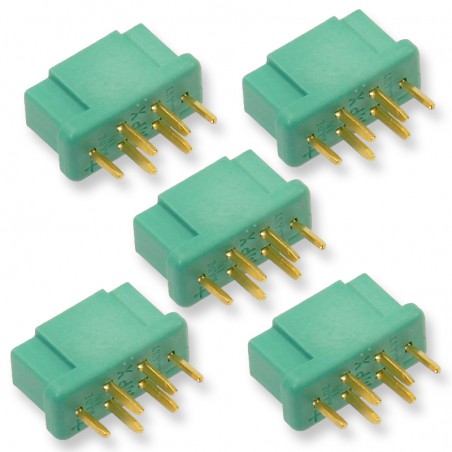 CONECTOR MPX ORIGINAL MACHO (5 unidades)