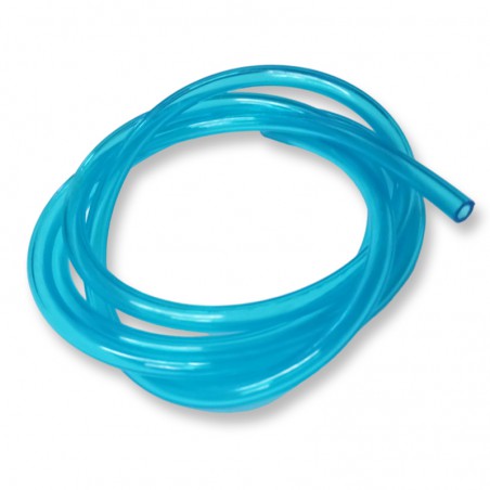TUBO COMBUSTIBLE GASOLINA 6x3mm AZUL (1 metro)
