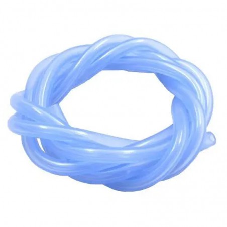 TUBO SILICONA GLOW AZUL TRANSPARENTE FASTRAX