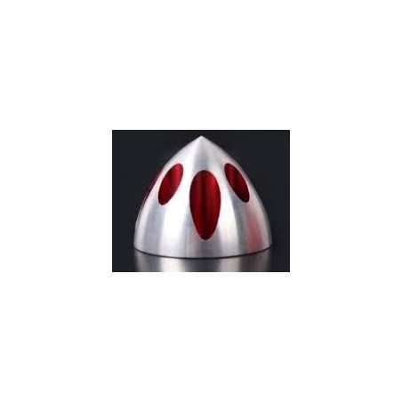 CONO DLE30/35/55/60/61 40mm ALUMINIO ROJO MIRACLE