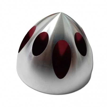 CONO DLE30/35/55/60/61 40mm ALUMINIO ROJO MIRACLE