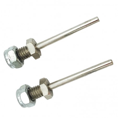 EJE RUEDA 4mm LONGITUD 42mm M8 (2 unidades)