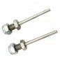 EJE RUEDA 4mm LONGITUD 42mm M8 (2 unidades)