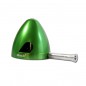 CONO ALUMINIO VERDE 44mm (para motor con eje de 4mm o 5mm) MIRACLE