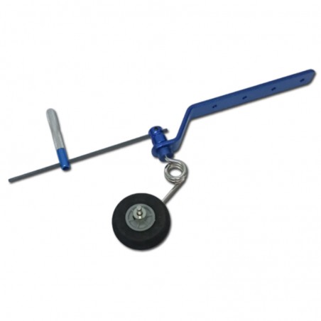 PATIN COLA ALUMINIO AVION 80-100cc AZUL MIRACLE