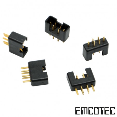 CONECTOR ECM-MPX MACHO (5 UNIDADES)