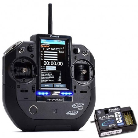 EMISORA FUTABA 7XC R334SB (Coche RC, Camion RC, Lancha RC, Tanque RC))