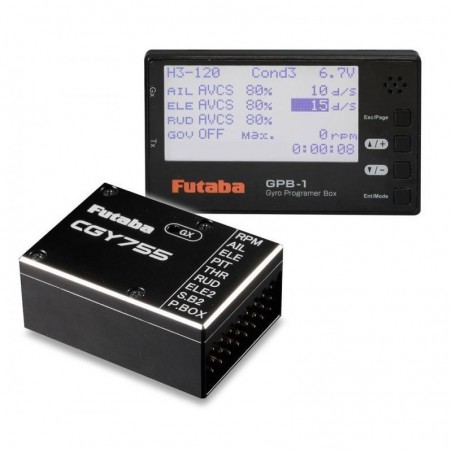 GIROSCOPO CGY755 CON PROGRAMADOR GPB1