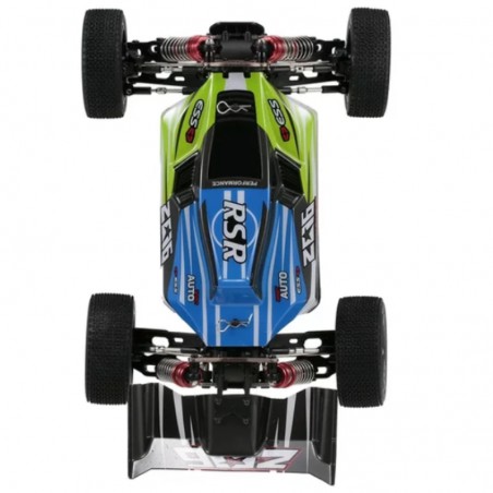 COCHE BUGGY RC 144001 WLTOYS 1/14 VERDE (Con batería y cargador) 60Km/h