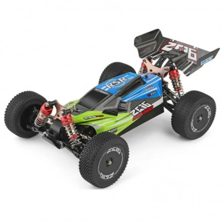 COCHE BUGGY RC 144001 WLTOYS 1/14 VERDE (Con batería y cargador) 60Km/h