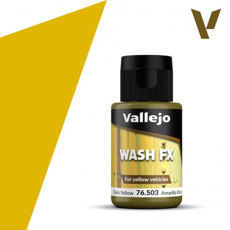 PINTURA VALLEJO LAVADO AMARILLO OSCURO 35ml