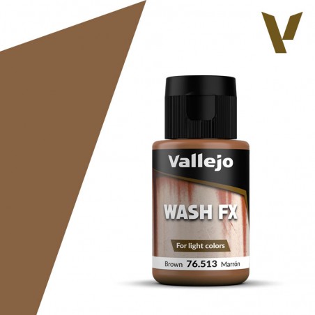 PINT. VALLE. LAVADO MARRON  35ML