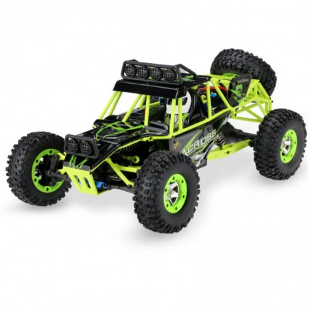COCHE ACROSS WLTOYS 12427 VERDE 2,4GHZ 1/12 (50Km/H)