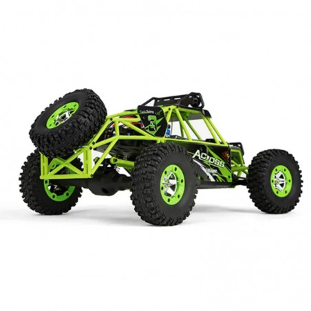 COCHE ACROSS WLTOYS 12427 VERDE 2,4GHZ 1/12 (50Km/H)