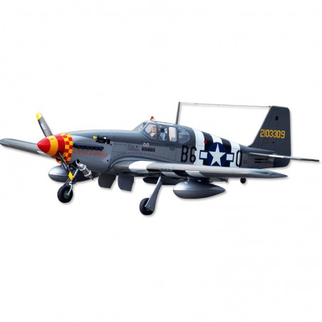 AVION MUSTANG P-51B Berlin Express VQ MODEL ARF (1478mm)