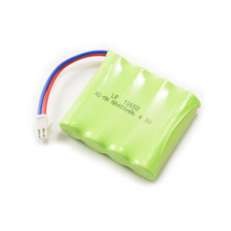 BATERIA NIMH 4.8V 400mAh HUINA CONECTOR SM BLANCO