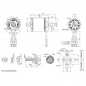 MOTOR BRUSHLESS 2826SL 1100KV HOBBYWING