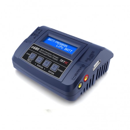 CARGADOR E680 LIPO/LIFE/LIHV//NIMH/PB 80W SKYRC
