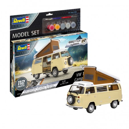 FURGONETA VW T2 CAMPER (EASY CLICK) 1:24 REVELL