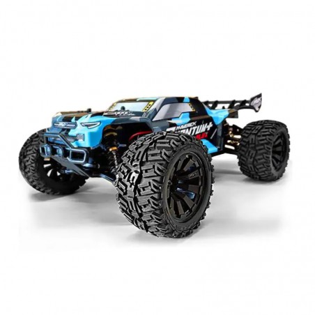 COCHE QUANTUM XT + FLUX 1/10XL MAVERICK AZUL (sin bateria ni cargador) 80Km/h