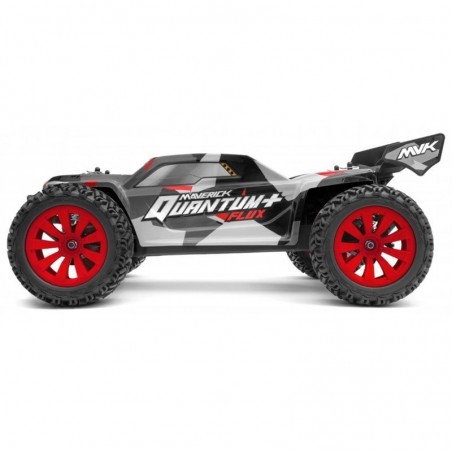 COCHE QUANTUM XT + FLUX 1/10XL MAVERICK ROJO (Sin batería ni cargador) 80Km/h