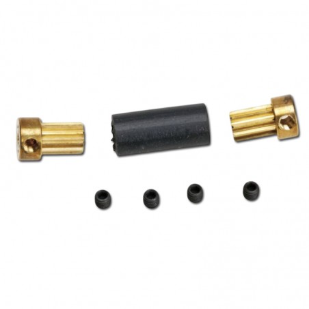 SET INSERTOS 1.5mm Y 2mm Y ACOPLAMIENTO FLEXIBLE 5mm