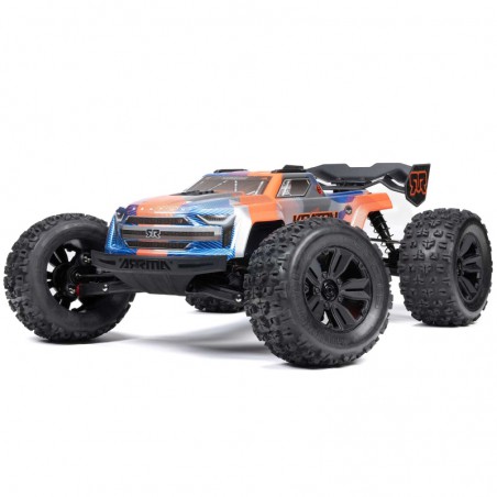 COCHE RC 1/8 KRATON V6 6S 4X4 RTR Brushless NARANJA