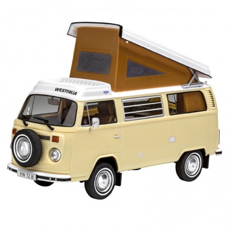 FURGONETA VW T2 CAMPER (EASY CLICK) 1:24 REVELL (Con pinturas y pincel)