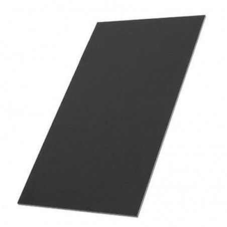 PLANCHA FIBRA VIDRIO NEGRO 1.5mm (400X200mm)