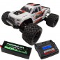 COCHE EL. HYPER GO MT10 BLANCO 1/10 (COMBO)