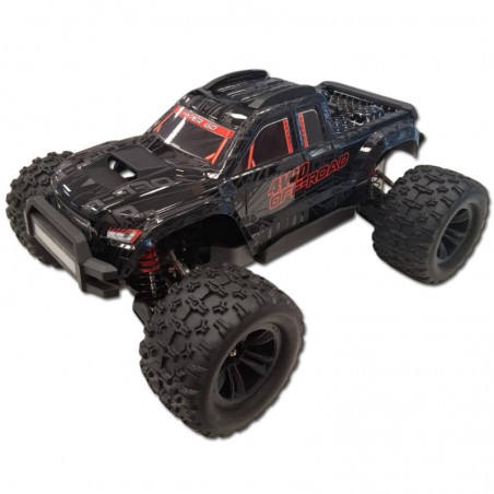 COCHE HYPER GO MT10 NEGRO 1/10 (Sin bateria ni cargador)