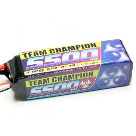 BATERIA LIPO 14,8V 5500MAH 55C XT-90 TEAM CHAMPION