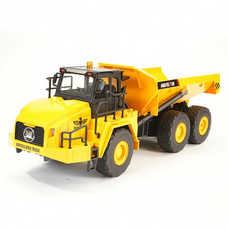 CAMION CON VOLQUETE ARTICULADO 1:18 HUINA 1553