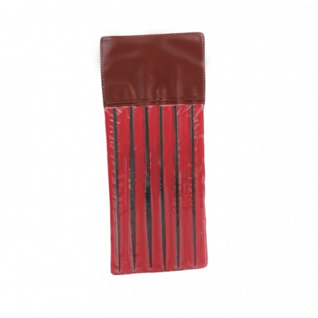 SET DE 6 LIMAS DE AGUJA PARA MADERA 14cm AMATI