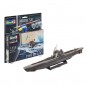 MAQUETA SUBMARINO GERMAN TYPE VII 1:350 CON PINTUR