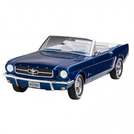 MAQUETA FORD MUSTANG 60 ANIVERSARIO1:24 REVELL (Con pinturas, pegamento y pincel)