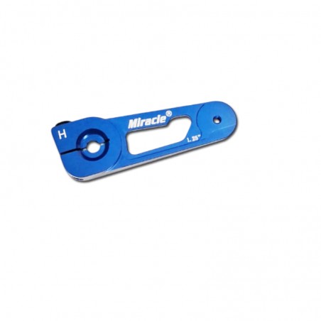 BRAZO SERVO ALUMINIO 32mm 24T MIRACLE (Para servos Hitec Standard)