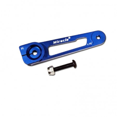 BRAZO SERVO ALUMINIO 45mm 24T MIRACLE (Para servos Hitec Standard)