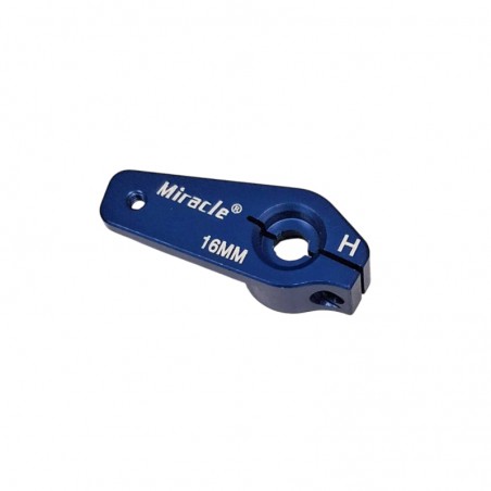 BRAZO SERVO ALUMINIO 16mm 24T MIRACLE (Válido para servos Hitec Standard)