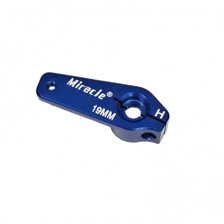 BRAZO SERVO ALUMINIO 19mm 24T MIRACLE (Válido para servos Hitec Standard)