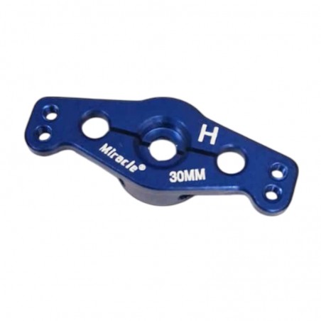 BRAZO SERVO DOBLE ALUMINIO 30mm 24T MIRACLE (Válido para servos Hitec Standard)