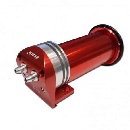 BOMBA COMBUSTIBLE ELECTRICA ALUMINIO ROJO MIRACLE