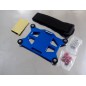 SOPORTE RECEPTOR/BATERIA/CDI ALUMINIO MIRACLE AZUL